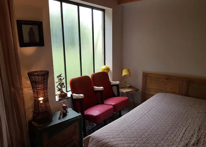 Casa de Férias L'atelier De Plain Pieds Acces Piscine *